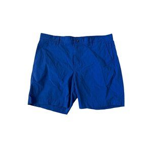 CROWN & IVY Men's Motion Flex Blue Casual Shorts Size 38